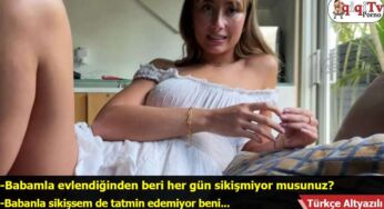 Babamın yeni karısını ilk ben sikiyorum